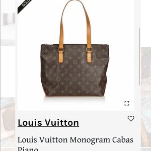 Louis Vuitton Cabos Piano purse